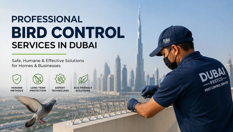 Professional Bird Control Services in Dubai